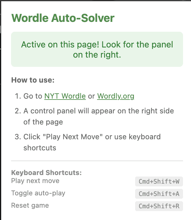 Wordle Auto-Solver