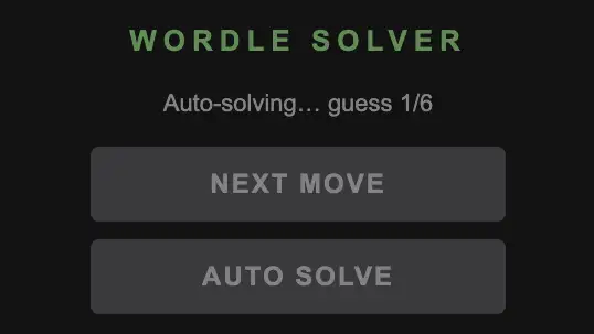 Wordle Auto-Solver